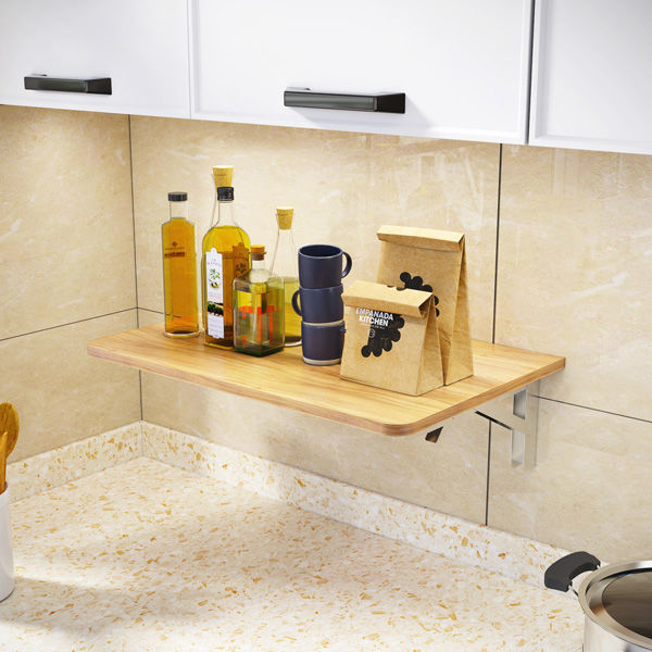Foldable Shelf Free Perforation Wall Table