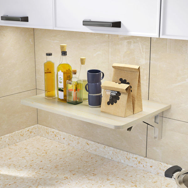 Foldable Shelf Free Perforation Wall Table