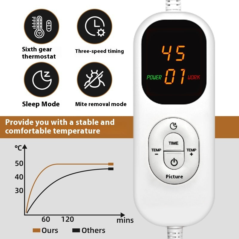 Intelligent Temperature Control Electric Blanket Warm Body