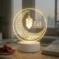 3D Creative Eid Mubarak Lamp