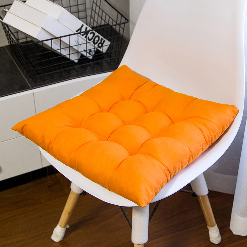 Solid Color Padded Cushion Chair Cushion Office Chair Cushion